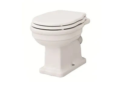 CAPRI - Floor mounted ceramic toilet _ Gaia Mobili